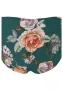 Безшевни бикини с цветен принт в зелено Tea Rose, снимка 4