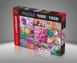 Двоен луксоен пъзел от Neon puzzle 1000+ 1000 части, снимка 2