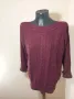 Пуловер бордо, снимка 2