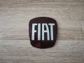 червена емблема Fiat голям размер, снимка 1