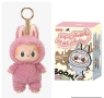 Labubu Розов цвят Exciting Macaron Lychee Berry, Лабубу ключодържател, снимка 1