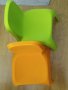 Две детски столчета – ярко зелено и ярко оранжево, снимка 5
