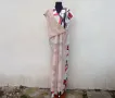 Дълга рокля от сатениран памук , снимка 1