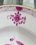Масивно винтидж плато Cölln Meissen-Purle Indian Flower, снимка 6