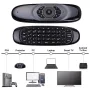 Дистанционно управление с безжична клавиатура за Smart TV, QWERTY, Air Mouse, 2,4 GHz, снимка 4