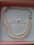 Swan pearls колие бели перли, снимка 5