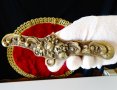 Бронзова закачалка,окачалка,апликация,барок. , снимка 2