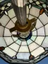 Винтидж лампа стил Tiffany в перфектно състояние., снимка 6