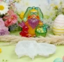 Молд Великден гном с кошница и заек, снимка 3
