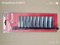 Milwaukee 3/8″дълги вложки камъни 10-19mm комплект, снимка 2