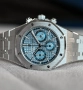 Audemars Piguet Royal Oak Chronograph 41mm Ice Blue Dial, снимка 4