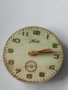 Механизъм с циферблат от стар ръчен часовник 34784, снимка 1