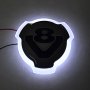 Огледална табелка V8 външна за решетка 12-24V бял неон, снимка 3