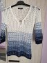Блузка плетиво, снимка 1 - Блузи с дълъг ръкав и пуловери - 38336333