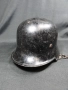 СТАРА НЕМСКА СТОМАНЕНА КАСКА М34 ПОЖАРНА СЛУЖБА ВСВ, снимка 2