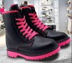 Дамски Боти Black/Pink, снимка 2