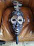 Африканска маска Чокве от Ангола, снимка 1 - Антикварни и старинни предмети - 43337674