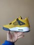 Nike Air Jordan 4 Retro Lightning Yellow Pikachu Нови Кецове Обувки Маратонки Размер 39 , снимка 5