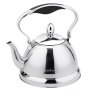 Луксозен чайник за чай с цедка, висококачесвен инокс, 1L, снимка 1 - Сервизи - 44042981