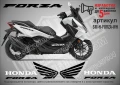 Forza Honda стикери надписи SM-H-FORZA-BL, снимка 5