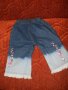  Детско костюмче панталон3/4 и блуза деним омбре за 2-3 годин, снимка 5