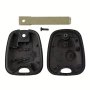 Кутийка за автомобилен ключ, 2 бутона и острие VA2, за Citroen C1, C2, C3 и Peugeot 106 107 206 207 , снимка 2