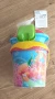 НОВ Пясъчен комплект Playtiveс кофичка, лопатка, гребло и лодка, снимка 3