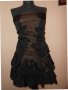 Разкошна елеганта рокля в кафяво , снимка 1 - Рокли - 27747809