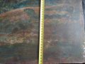 стара майсторска картина-пейзаж, снимка 6
