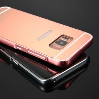 Огледален алуминиев бъмпер кейс за Samsung Galaxy S8, S8 Plus, Note 8, снимка 5 - Калъфи, кейсове - 28636240