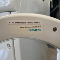Пералня Siemens -6 кг,клас А,модел:WM14E3A3/25, снимка 6 - Перални - 43218287