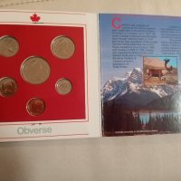 Сет Канада Proof монети с документ, 1983,гланц, снимка 2 - Нумизматика и бонистика - 43383323