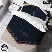 Луксозен Спален Комплект Gucci код 73, снимка 1 - Спално бельо - 40703355