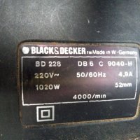 Ръчен циркуляр Black&Decker 1020W, снимка 10 - Други инструменти - 32363569
