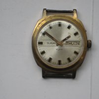 Ръчни часовници Слава Slava от 80-те години, снимка 4 - Мъжки - 27498341