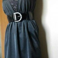 Чисто нова рокля в черно и сребристо ПРОМОЦИЯ 🍀👗S,M,L🍀👗 арт.376, снимка 3 - Рокли - 28075649
