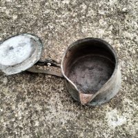 Медна котленица чайник за греяна ракия, снимка 4 - Антикварни и старинни предмети - 43743607