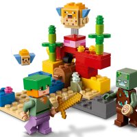НОВИ! LEGO® Minecraft™ 21164 Коралов риф, снимка 4 - Конструктори - 43644712