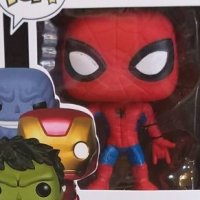 POP! Фигурка на СпайдърМен (SpiderMan) - Marvel Avengers / Фънко Поп (Funko Pop)., снимка 1 - Фигурки - 43438605