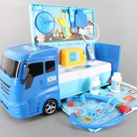 Детски камион Докторски център, снимка 2 - Коли, камиони, мотори, писти - 43334920
