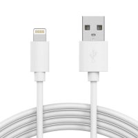 Кабел Lightning Apple iPhone USB(A) – Lightning, 1.0m, НОВ, снимка 1 - USB кабели - 43200662