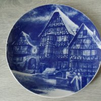 № 6952 стара порцеланова чиния / пано Royal Bavaria 1976   , снимка 6 - Други ценни предмети - 40473693