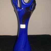 Ваза - Синьо стъкло №6, снимка 1 - Вази - 40699551