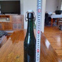 Стара бирена бутилка Пивоварно Дружество Шумен Русе , снимка 2 - Други ценни предмети - 37760475