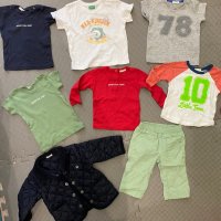 BENETTON 3-6m нов пролетен сет, снимка 2 - Комплекти за бебе - 27783935