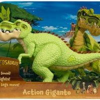 Нова Играчка Интерактивен Динозавър Gigantosaurus 14 инча Деца Подарък, снимка 8 - Други - 43375215