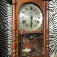 Дървен механичен часовник Concordia, снимка 4 - Антикварни и старинни предмети - 38637867