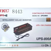 Инвертор със зареждащ преобразувател UKC UPS 800W, снимка 1 - UPS захранвания - 42989773