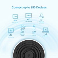 Удължител на интернет обхват TP-Link Deco X68 AX3600 2-pack Mesh Wi-Fi 6 система за целия дом, снимка 3 - Рутери - 38391884