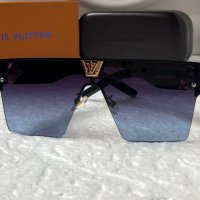 -22 % разпродажба Louis Vuitton 2023 висок клас дамски слънчеви очила маска Мъжки Унисекс, снимка 2 - Слънчеви и диоптрични очила - 39012866